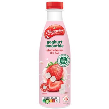 Magnolia Fat Strawberry Yoghurt Smoothie 700ml