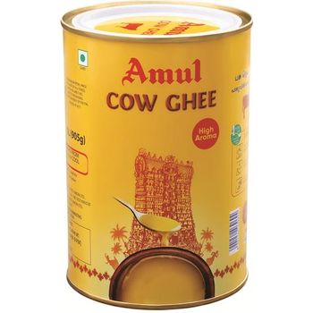 Amul High Aroma Cow Ghee Tuppa Tin 1l
