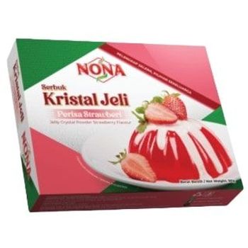 Nona Jelly Crystal Powder Strawberry Flavor 90g