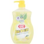 UIC Natural Dish Washing Liquid Zesty Lemon 1l
