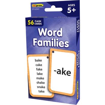 Teacher Created Resources Word Families Flash Cards