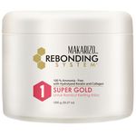 Makarizo Professional Rebonding System Straightening Cream Super Gold Pot 500g