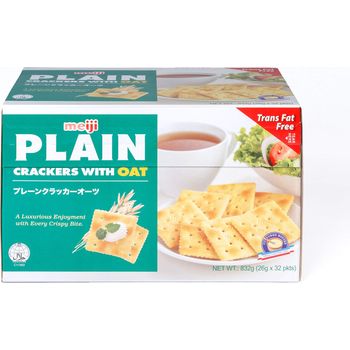 Meiji Plain Cracker with Oat 832g