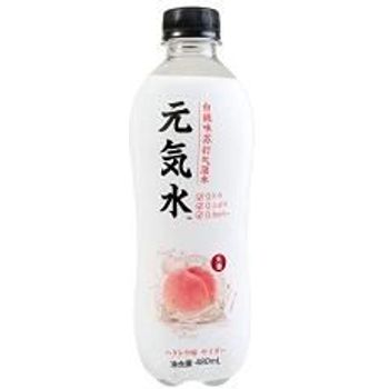 Genki Forest Fresh Sparkling Water - Peach Flavour 500ml