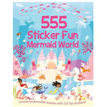 Imagine That Publishing 555 Sticker Fun Mermaid World