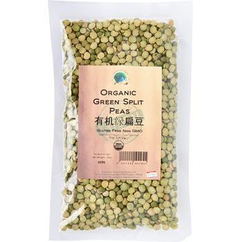 Green Earth Organic Organic Green Split Peas 200g