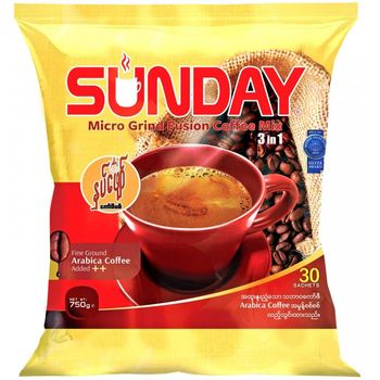 Sunday 3 In 1 Coffee Mix Nat Phyaw 30's 750g