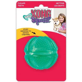 Kong Dental Squeezz Ball Dog Chew Medium