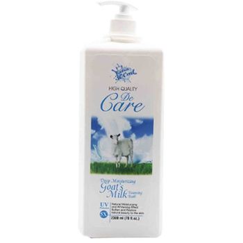 De Care Goats Milk Shower Cream Bottle 2.3L