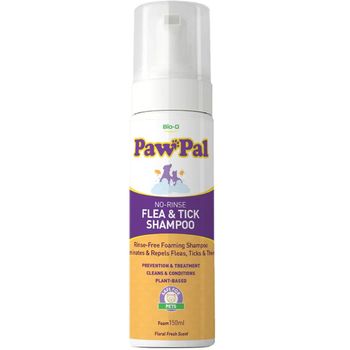 Bio-D PawPal No Rinse Flea And Tick Shampoo 150ml