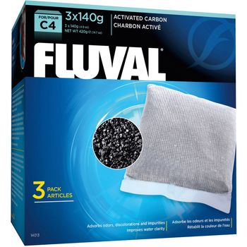 Fluval C4 Activated Carbon 420g
