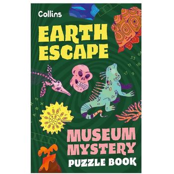 HarperCollins Publishers Museum Mystery Puzzle Book Earth Escape