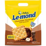 Julie's Le Mond Chocolate Hazelnut Puff Sandwich 288g