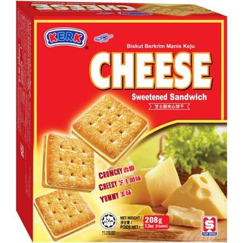 Kerk Sweetened Cheese Sandwich 208g