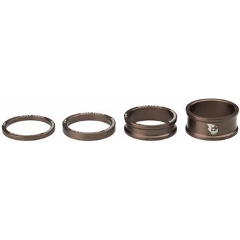 Wolf Tooth Precision Headset Spacers Espresso 17g