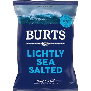 Burts Potato Chips with Sea Salt 150g