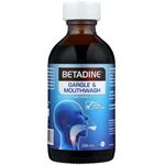 Betadine Gargle And Mouthwash 240ml