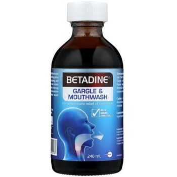 Betadine Gargle And Mouthwash 240ml