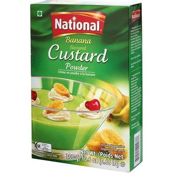 National Foods Custard Powder Banana 300g