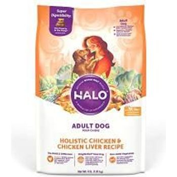 Halo Adult Dog Chicken & Chicken Liver 1.8kg