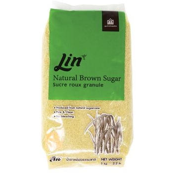 Lin Natural Brown Sugar 1kg