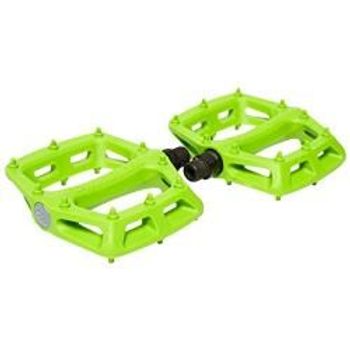 DMR V6 Pedals 9 16 Plastic Platform Green