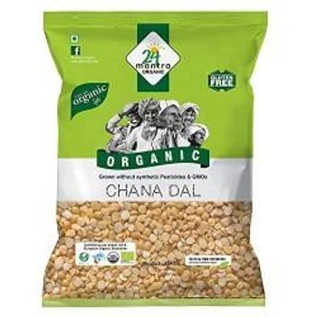24 Mantra Organic Chana Bengalgram Dal 1kg