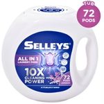 Selleys All in 1 Laundry Pods Tubs - Lavender (72 pods)