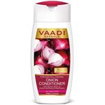 Vaadi Herbals Organic Onion Conditioner with Black Seed Oil Wheat Protein And Coconut 110ml