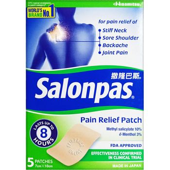 Salonpas Pain Relief Patch 7cm X 10cm