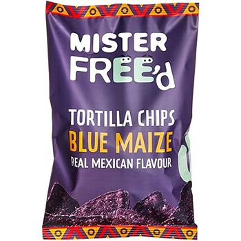 Mister Freed Gluten Tortilla Chip With Blue Maize 135g