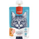 Wanpy Cat Prize Chicken Carrot Paste 90g