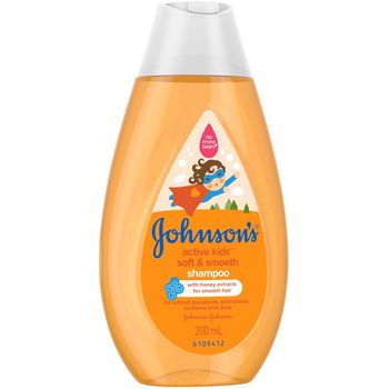 Johnson's Baby Shampoo Active Kids Soft And Smooth 100mlx4