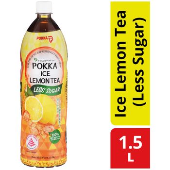 Pokka Ice Lemon Tea Less Sugar 1.5L