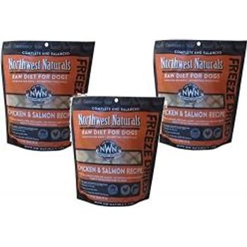 Northwest Naturals Chicken & Salmon Freeze Dried Raw Diet Dog Food 340g