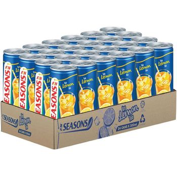 Seasons Ice Lemon Tea Can 24 x 300ml