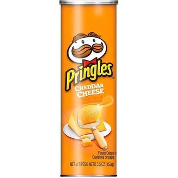 Kellogg's Pringles Cheddar Cheese Potato Chips 158g