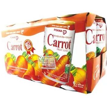 Pokka Carrot Fruit Juice 6 x 300ml