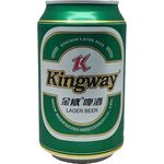 Kingway Beer Green Can 330ml