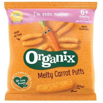 Organix Melty Carrots Puffs 20g