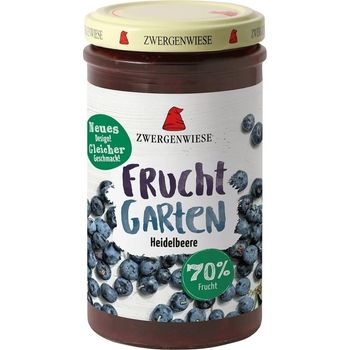 Zwergenwiese Fruchtgarten Organic Blueberry Fruit Spread 225g