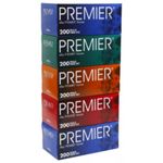 Premier 100 Percent Virgin Pulp 2 Ply Facial Tissue 200s X 5 Boxes
