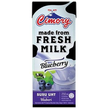 Cimory Susu Uht Fresh Milk Blueberry 250ml