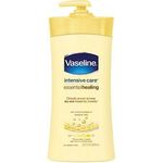 Vaseline Cb079001 Intensive Care Essential Healing Body Lotion Wvitamin E 600ml Pump Bottle