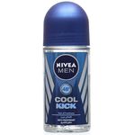 NIVEA Men Deodorant Roll On For Men Cool Kick Fresh Scent 50ml