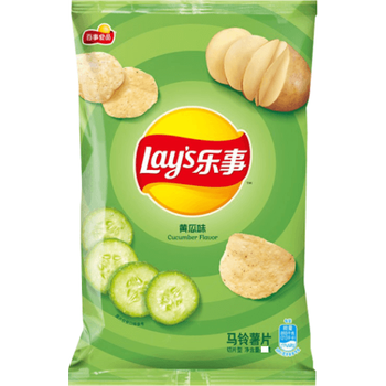 Lay's Potato Chips Cucumber Flavour 70g