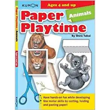 Kumon Paper Playtime Animals Paperback