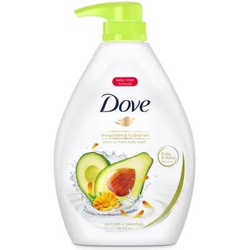 Dove Go Fresh Avocado Scent Shower Gel 1l