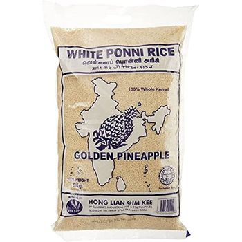 Golden Pineapple Indian White Ponni Rice 5kg
