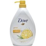 Dove Go Fresh Energize Body Wash Grapefruit And Lemongrass Scent 1L